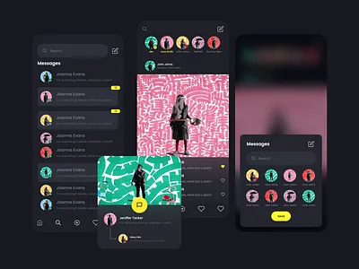 Social Media UI Kit dashboard design element elements kit social social media social media design socialmedia ui uidesign