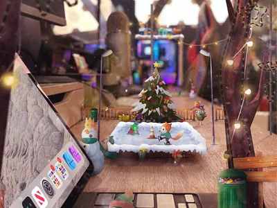 Decembers Illustration affinity affinity designer affinity photo branding christmas illustration ipad pro made by campfire vector