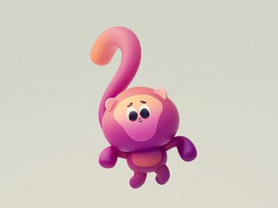 How to Сreate Cute Character with Subdivision Surface in Cinema animal character animal crossing character cinema 4d tutorial cinema4d cute cute animal design monkey