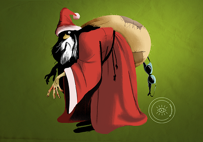 Bad santa animation art artwork design illustration illustrator