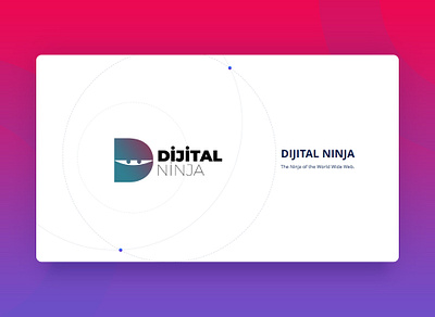 Dijital Ninja Cover Page company presentation digital presentation dijital ninja powerpoint design presentation design