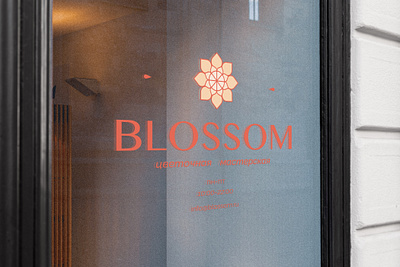 blossom branding design flower flower illustration flowers flowershop graphicdesign illustration logoflower logotype signboard store vector