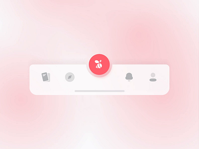 Navigation bar interaction bottom bar clean creative icon icon animation interaction mobile ui motion navigate navigation navigation bar navigation menu navigator tab bar tabbar tabs