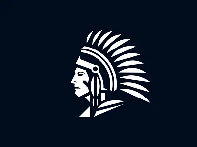 Chief branding chief design logo minimal tribal tribe vector