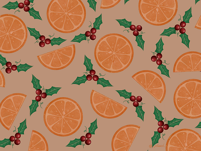 Christmas wallpaper art christmas christmas party christmas wallpaper design digitalart illustration illustration art orange procreate procreateapp