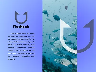FishHook Logo Design branding creative design designer goldenratio graphicdesigndaily illustration logo design logocombination logocompany logoconcept logocreative logodesign logoexcellent logoexpose logoinspire logonew logos logotype typography