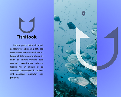 FishHook Logo Design branding creative design designer goldenratio graphicdesigndaily illustration logo design logocombination logocompany logoconcept logocreative logodesign logoexcellent logoexpose logoinspire logonew logos logotype typography