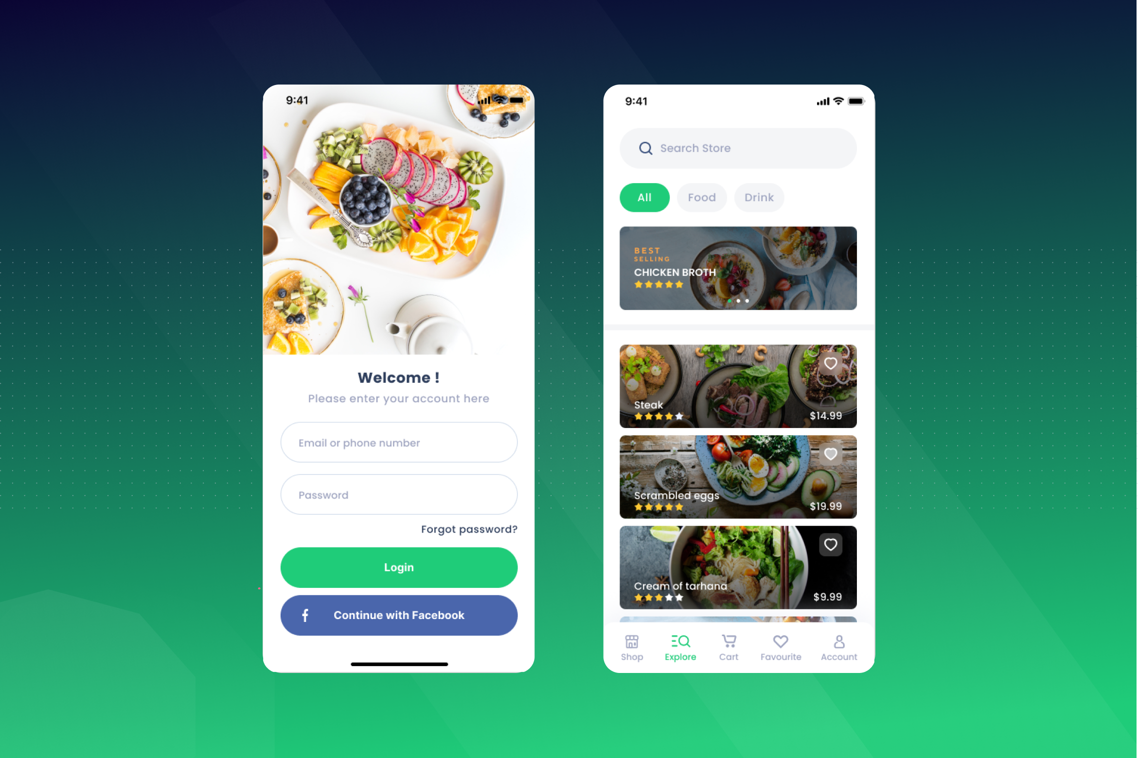 Example of Mobile App Design