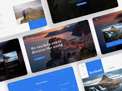 Travel Website Design adventure booking creative design tourism travel travel website trip ui ui ux ux ux design vacation