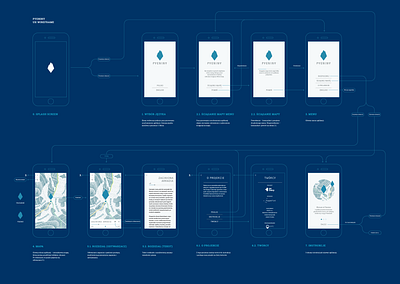 Pyeniny app UX appdesign artdirection audioguide map mapdesign mobile app pieniny polish productdesign ui user experience user interface ux uxdesign uxui wireframe