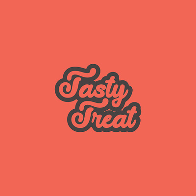 Tasty treat brand logo flat graphic design illustration illustrator minimal realestatelogo typography versatile versatile logo