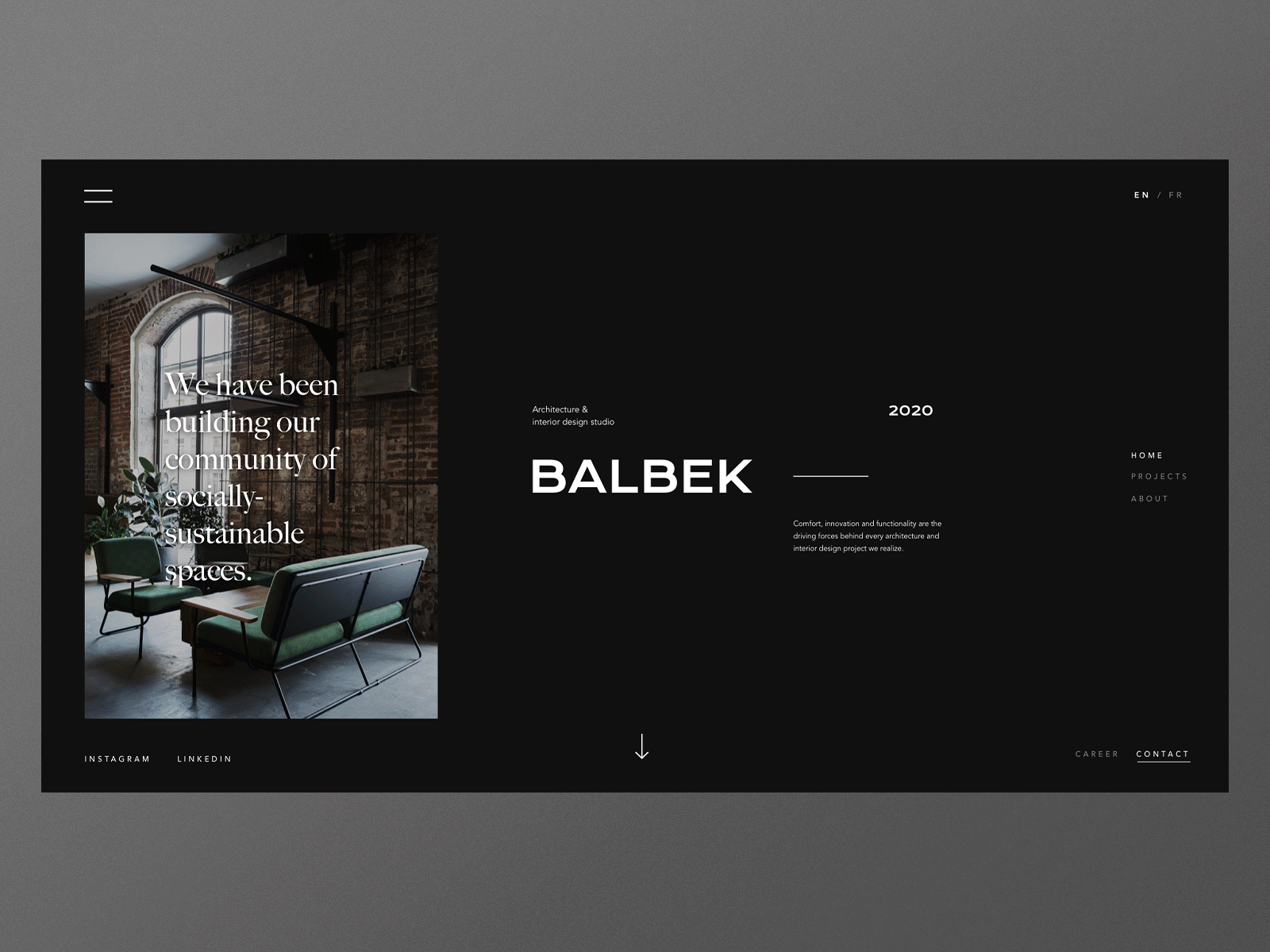 Example of Balbek Concept