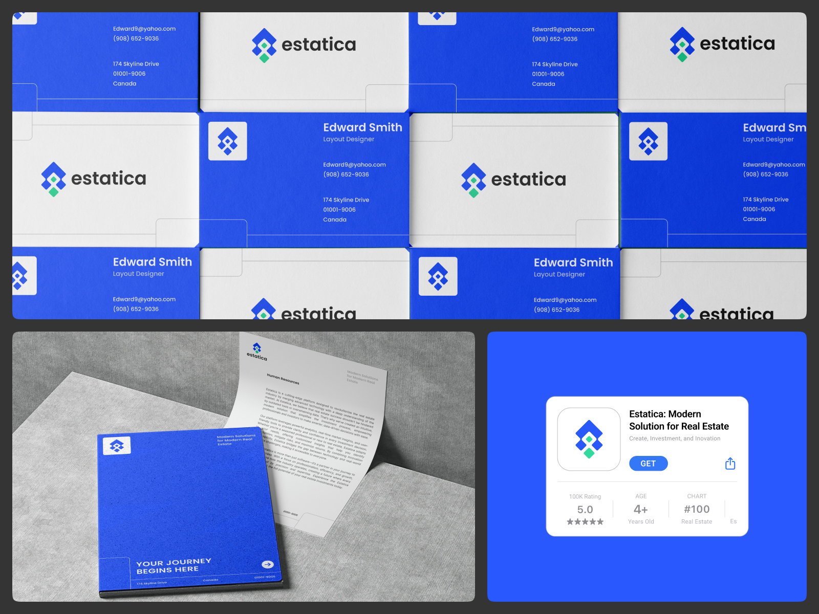 Example of Modern Logo And Branding Package 