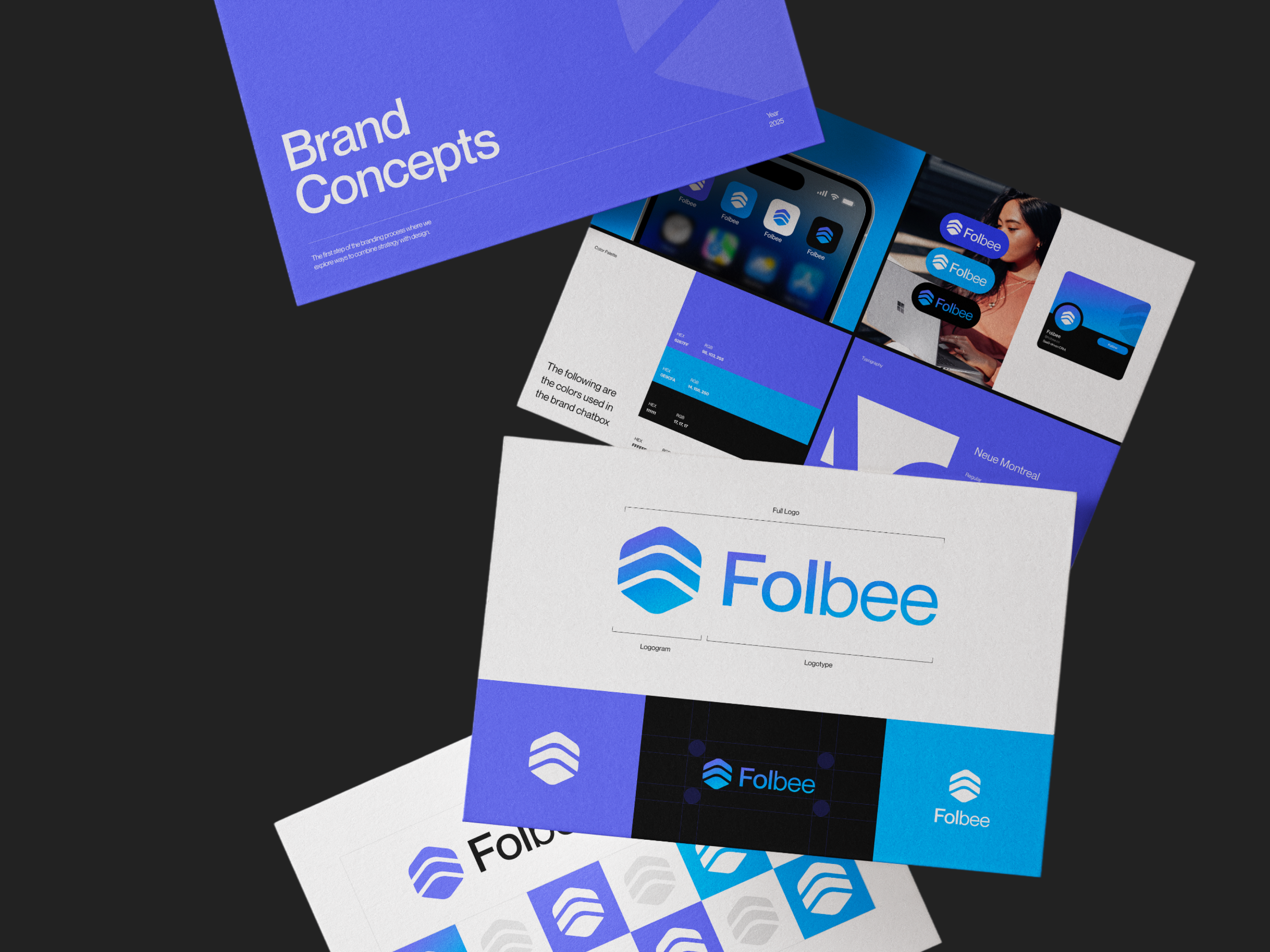 Folbee - Brand Identity agency b2b brand cocepts brand design brand identity branding cansaas company crm design graphic design identity logo saas