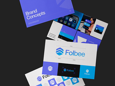 Folbee - Brand Identity agency b2b brand cocepts brand design brand identity branding cansaas company crm design graphic design identity logo saas