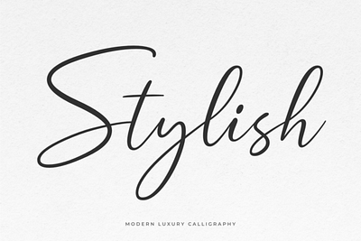 stylish font classy