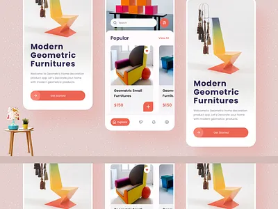 ModFurn - Modern Furniture, Your Style Sanctuary!! devicedesign furniturelovers gadgetsgalore readytoscale fur app ui techsavvylife techtrends ui furniture app ux furniture app