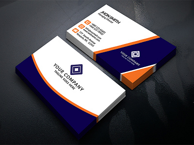 Unique Business Card business card cmyk creative design