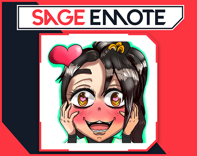 SAGE Emote from Valorant for Streamer / Twitch Emotes anime emotes emote twitch twitch badges twitch emote twitch graphic valorant