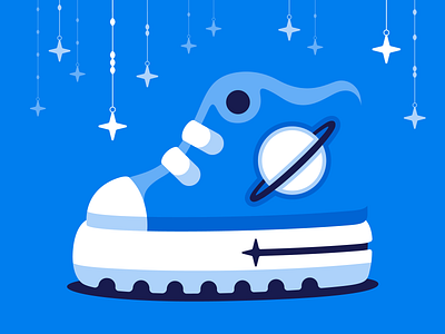 Baby Air Saturns 🪐 Gender Reveal adobe illustrator astronaut baby boots gender reveal icon illustration illustrator kids illustration nasa nike nursery outer space san diego saturn shoes space spacex stars vector