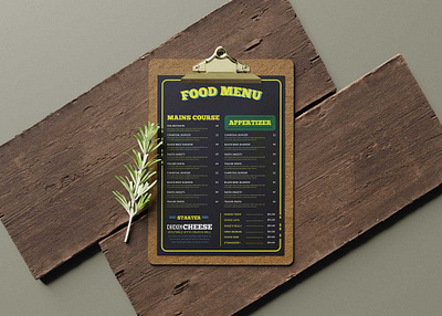 Food Side Menu Design Template 2020 design free free mockup latest mockup new premium psd mockup