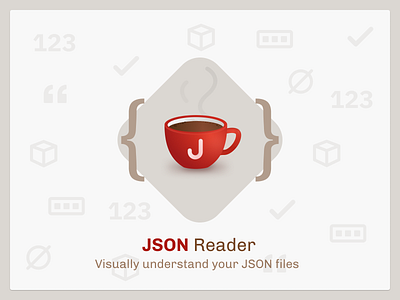 JSON Reader icon json ui