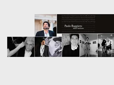 Identity for Paolo Ruggiero - Opera Artist Moodboard art direction artdirection branding branding design composition culture design digitalstudioaltea identity identity branding identity design mood board moodboard opera paolo ruggiero