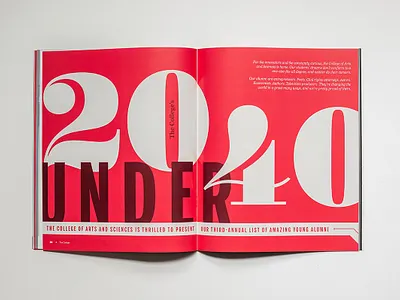 The College Magazine - Spread Cover #5 design publication stationary design