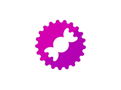 Candy logo icon logo