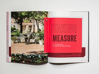 The College Magazine - Spread Cover #8 design publication stationary design