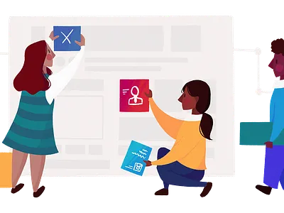 Building Together art design design art digital art digital illustration digital painting illustration illustration digital procreate procreateapp