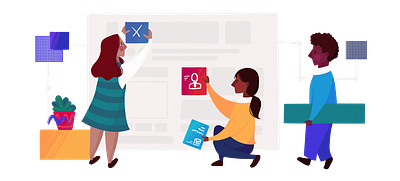 Building Together art design design art digital art digital illustration digital painting illustration illustration digital procreate procreateapp