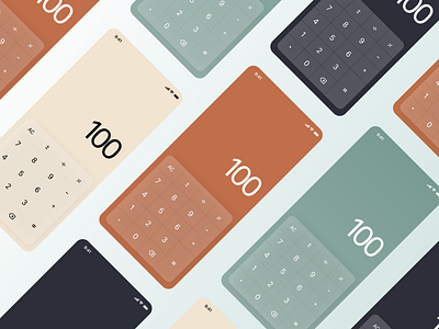 Calculator Concept app calculator concept design flat minimal ui