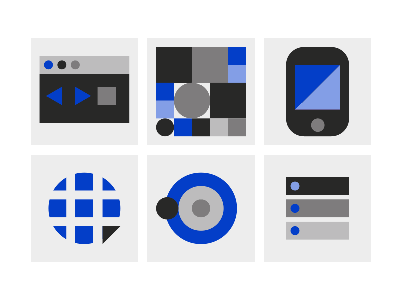 web services iconset animated gif design icon illustration services ui vector