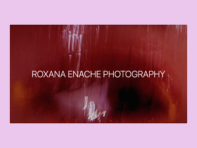 Roxana Enache Photography Portfolio artist portfolio design fashion fashion photography fashion photography portfolio grafician layoutdesign minimal minimalist photography photography portfolio portfolio portfolio site simple ui uidesign visual design visual designer web design web designer