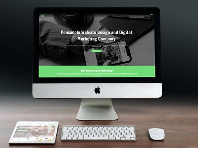 Spire Marketing Website Redesign marketing marketing agency marketing site redesign redesigned web design website website design