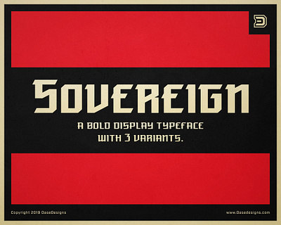 Sovereign Black Letter Esports Font black lettering blackletter custom type dasedesigns esports esports font esportslogo gaming german gothic font logotype sports sports branding sports logo typeface design