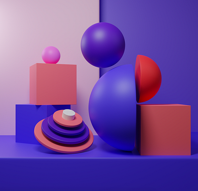 Abstract 3d 3d art abstract 3d art direction artwork blender blender3d blendercycles brand design ui