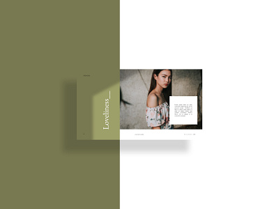 Loveliness__ aesthetic clean green guidelines hipster illustration keynote layout lookbook media kit nature nature design photography branding presentation simplicity social media kit white
