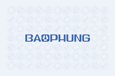 Baophung chemical branding chemicals display type display typeface font design fubocreative icon identity illustration logotype mark showcase symbol typography