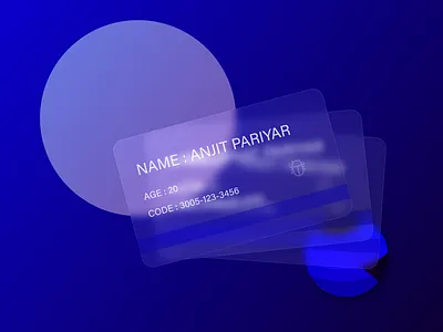 glassmorohism with card adobexd app glass glassforzen glassmorphism webdesign website