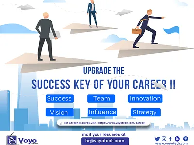 Key to Career app branding design graphic design illustration india influencer innovation it companies in kochi kochi latest technologies leading company in kerala social outreach with technology voyotechnologies