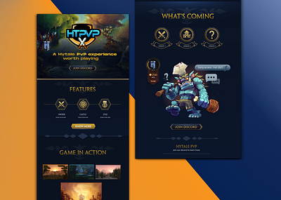 Gaming website landing page gaming landing page webflow