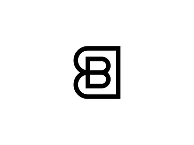 BB | For Sale branding lettermark logo design monogram unused
