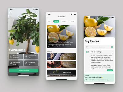 Plant APP | Challenge app chellenge design figma ios app mobile plant plants app uxui