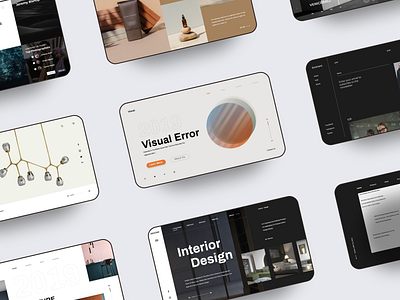 web collection/December brand branding design photography ui ux web website