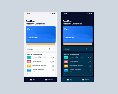 Wallet Homescreen App app concept design dailyuichallenge ewallet figmadesign finance app mobile app sketchapp ui design wallet app