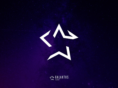 Galaktus logo branding branding design galaxy modern modern logo pr sharp sky star sygnet