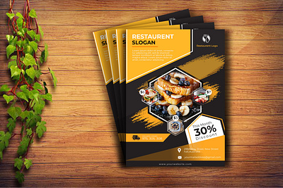 Food Restaurant Flyer banner design design flyers designer flyer brochure flyer design flyer design ideas flyer designer flyer template flyerdesigns food restaurant flyer food restaurant flyer graphicdesign graphics photoshop