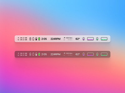 Menubar icon redesign app design mac ui